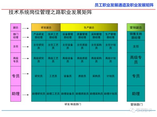 員工職業(yè)發(fā)展通道及職業(yè)發(fā)展矩陣詳解